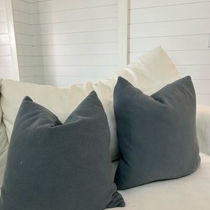 Pottery Barn•20x20 Blue Pillow Covers
